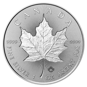 2022 Canadian $5 Silver Maple Leaf 1 oz 9999 Bullion Coin